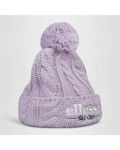 Gorro invierno pom pom Ellesse Sanga lila