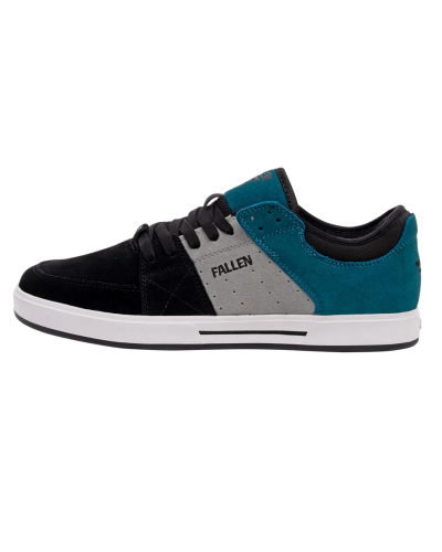 Zapatillas skate Fallen Trooper midnight green black grey