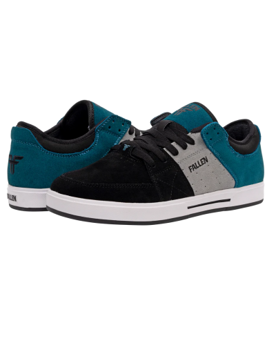 Zapatillas skate Fallen Trooper midnight green black grey