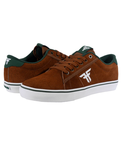 Zapatillas skate Fallen Bomber brown green