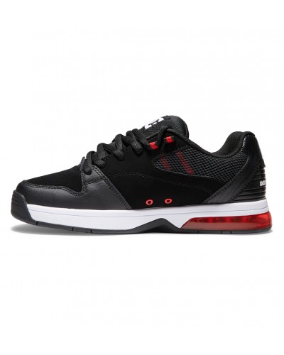 Zapatillas skate DC Shoes Versatile black white athletic red