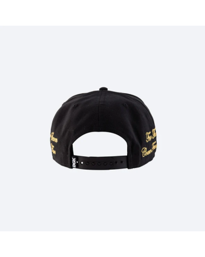 Gorra plana DGK Statement black gold