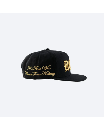 Gorra plana DGK Statement black gold