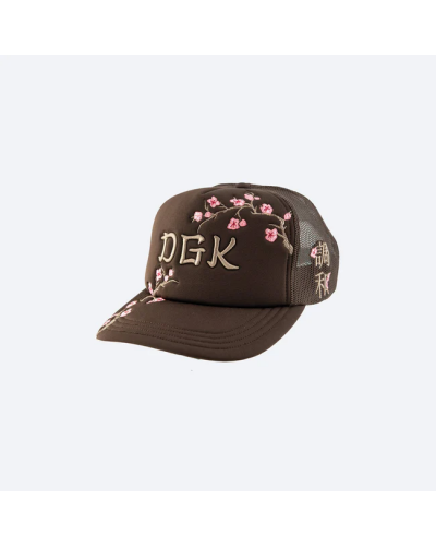 Gorra trucker DGK Blossom brown