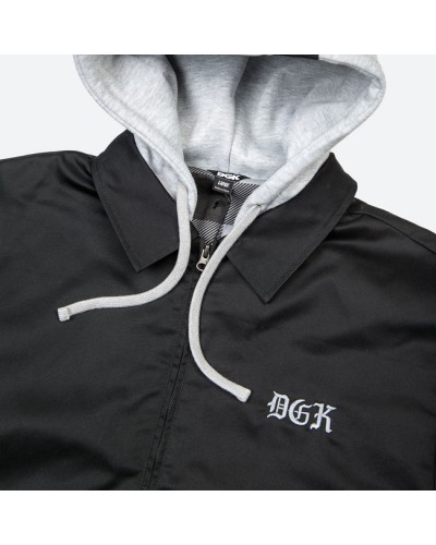 Chaqueta capucha DGK Nuestra black