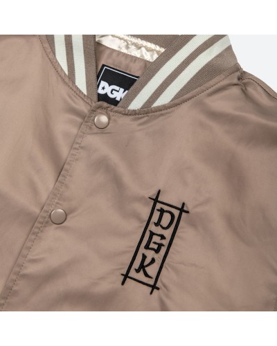 Chaqueta bomber DGK Clout Varsity tan