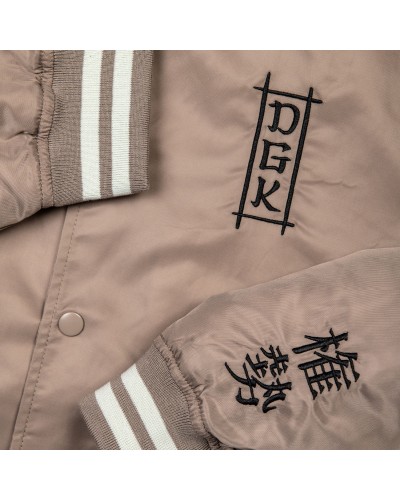 Chaqueta bomber DGK Clout Varsity tan