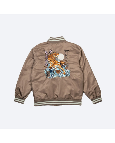 Chaqueta bomber DGK Clout Varsity tan