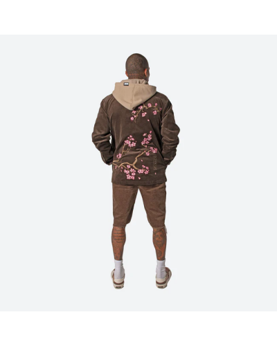 Chaqueta pana capucha DGK Eternity brown