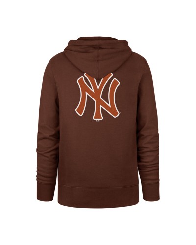 Sudadera capucha 47 Brand New York Yankees cacao