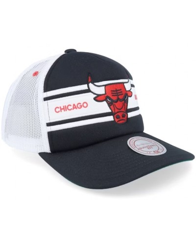 Gorra trucker Mitchell & Ness Chicago Bulls Sideline black white red