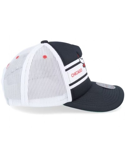 Gorra trucker Mitchell & Ness Chicago Bulls Sideline black white red