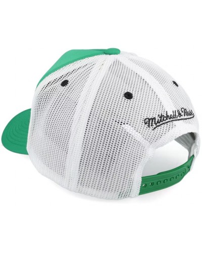 Gorra trucker Mitchell & Ness Celtics Sideline green white