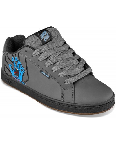 Zapatillas Etnies Fader x Santa cruz dark grey black