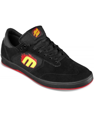 Zapatillas Etnies Windrow x Santa cruz black red