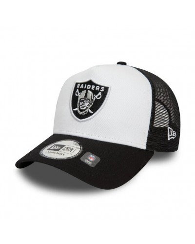 Gorra Las Vegas Raiders Team Color blanco A-Frame Trucker Cap