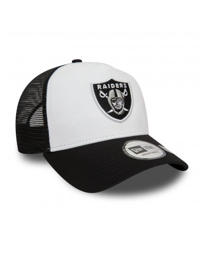 Gorra Las Vegas Raiders Team Color blanco A-Frame Trucker Cap