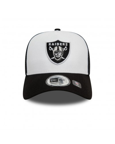 Gorra Las Vegas Raiders Team Color blanco A-Frame Trucker Cap