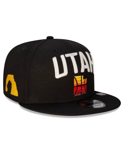 Gorra plana New Era 9Fifty Utah Jazz NBA21 City Off