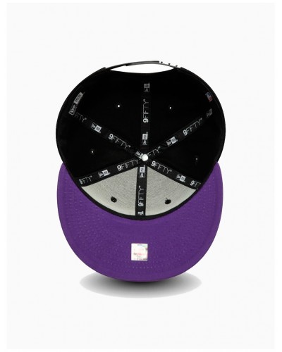 Gorra plana New Era Los Angeles Lakers black purple