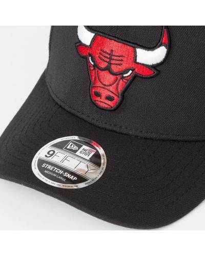 Gorra curva New Era 9Fifty Chicago Bulls Stretch black