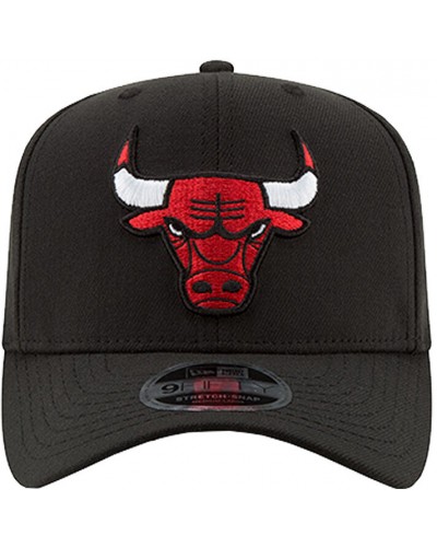 Gorra curva New Era 9Fifty Chicago Bulls Stretch black