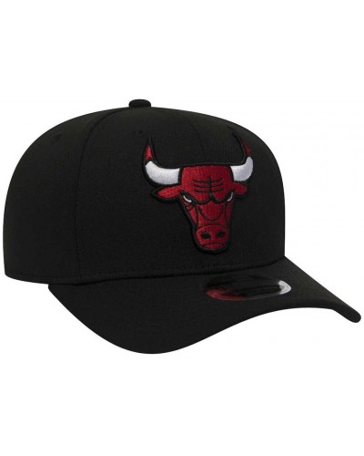 Gorra curva New Era 9Fifty Chicago Bulls Stretch black