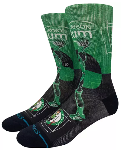 Calcetines Stance Pasted Tatum Boston Celtics black green