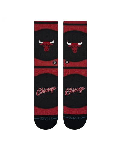 Calcetines Stance Chicago Bulls Mini Ball black red