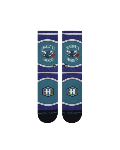 Calcetines Stance Charlotte Hornets Mini Ball purple teal