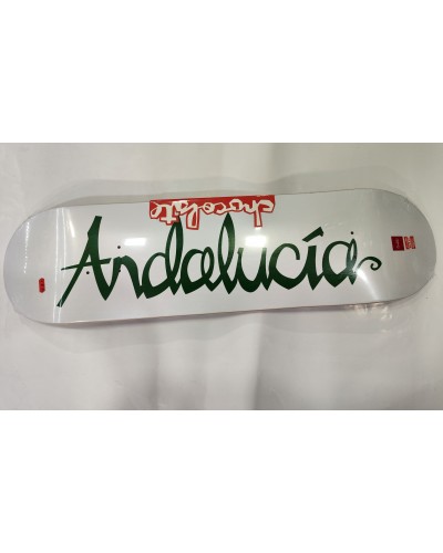 Tabla skateboard Edición Limitada Chocolate skateboards ANDALUCIA white green