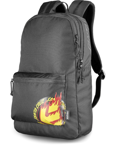 Mochila Etnies X Santa Cruz Flame Fader black