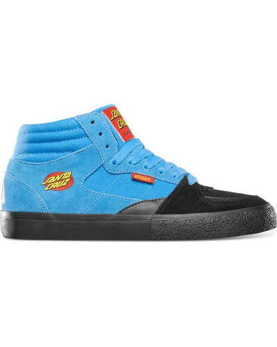 Zapatillas etnies SCREW VULC MID X SANTA CRUZ black blue