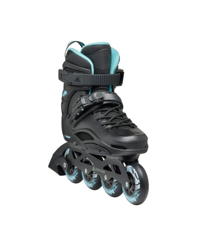 Patines freeskate RB 80 W black light blue