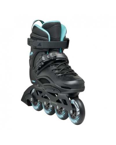 Patines freeskate RB 80 W black light blue