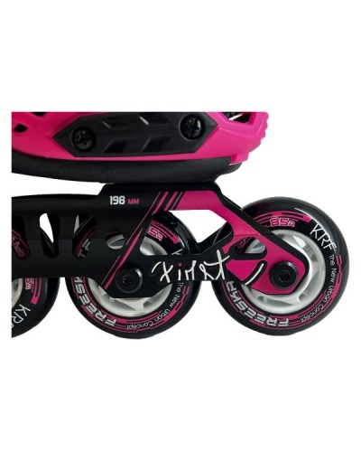 Patines extensibles KRF First 2024 New pink black