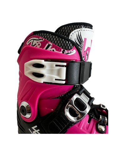 Patines extensibles KRF First 2024 New pink black