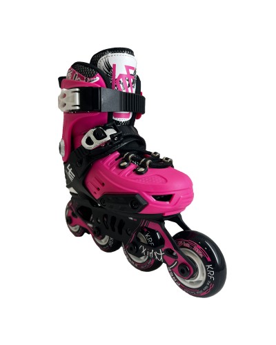 Patines extensibles KRF First 2024 New pink black