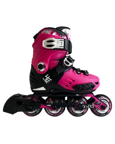 Patines extensibles KRF First 2024 New pink black