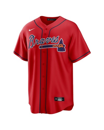 Camiseta beisbolera Nike Atlanta Braves red