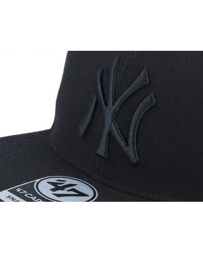 Gorra snapback 47 Brand New York Yankees No Shot Captain Black