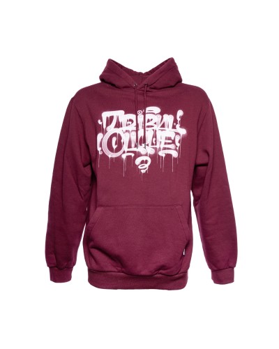 Sudadera con capucha Tribal Gear  Flares Clique hoodie granate