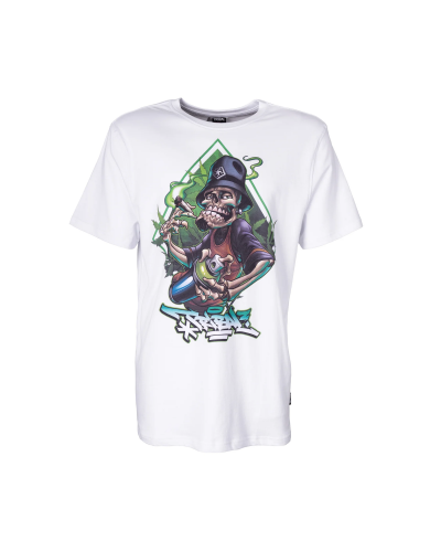 Camiseta Tribal Humo Smoke white