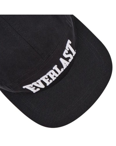 Gorra plana 5 panel Everlast strapback black