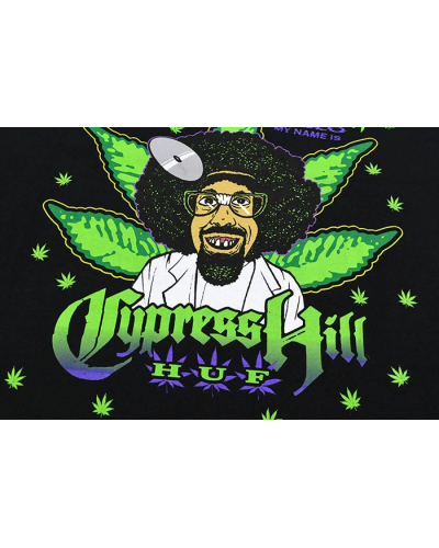 Camiseta HUF X Cypress Hill Dr. Greenthumb black