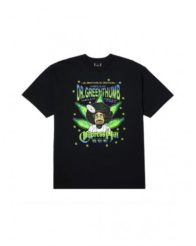 Camiseta HUF X Cypress Hill Dr. Greenthumb black