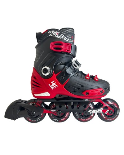 Patín extensible KRF First New black red