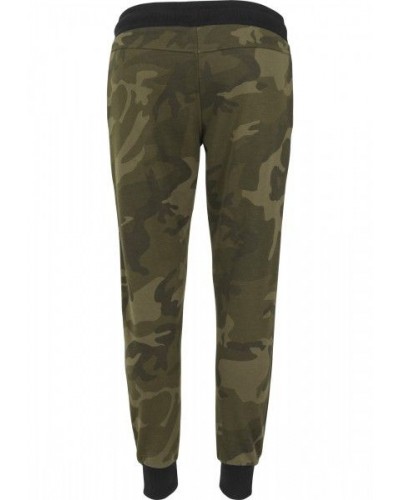 Pantalón chandal chica URBAN Classics TB1638 (Camo Green)