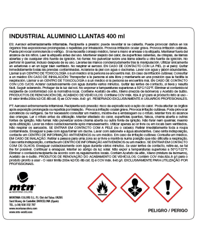 MONTANA Industrial Aluminio Llantas