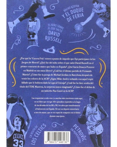 Libro "101 Historias del Boom del Basket Español"